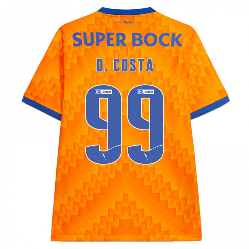 Homem Camisola Diogo Costa #99 Laranja Alternativa 2024/25 Camisa Brasil