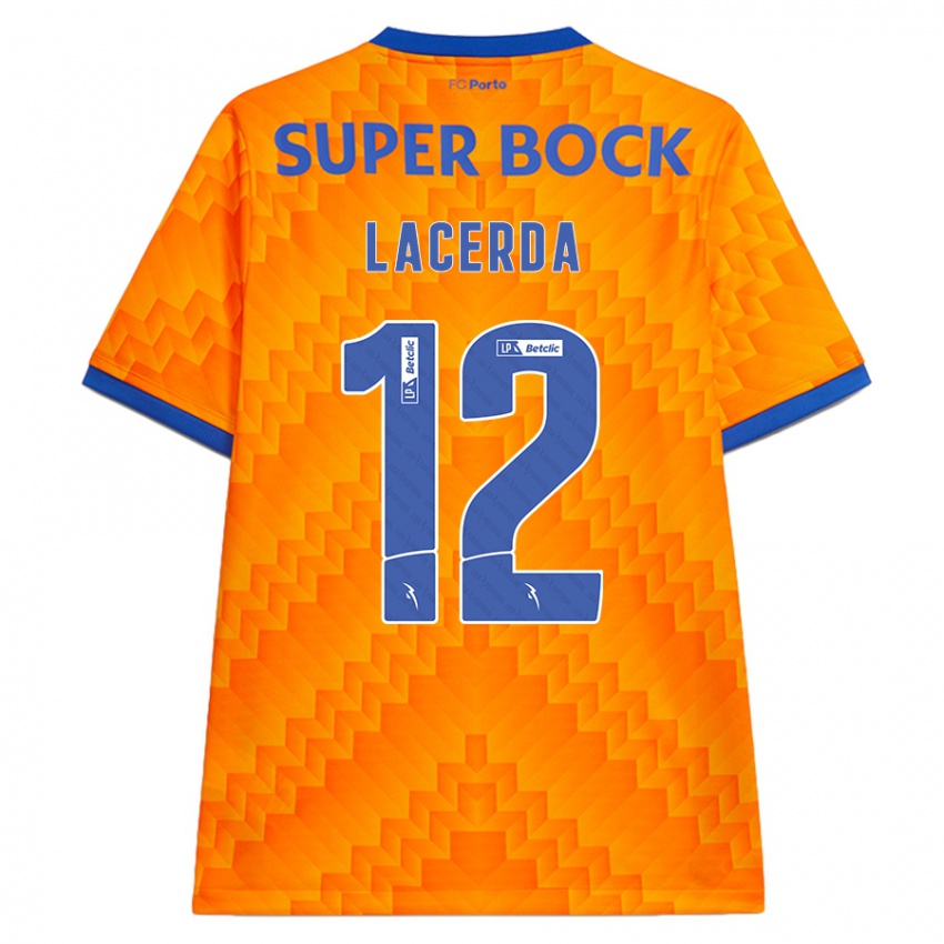 Homem Camisola Lacerda #12 Laranja Alternativa 2024/25 Camisa Brasil