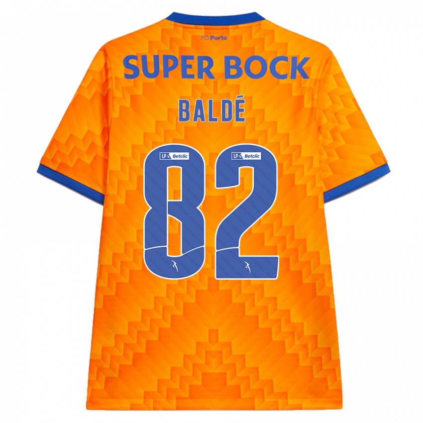 Homem Camisola Alfa Baldé #82 Laranja Alternativa 2024/25 Camisa Brasil