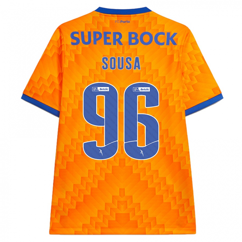 Homem Camisola Filipe Sousa #96 Laranja Alternativa 2024/25 Camisa Brasil