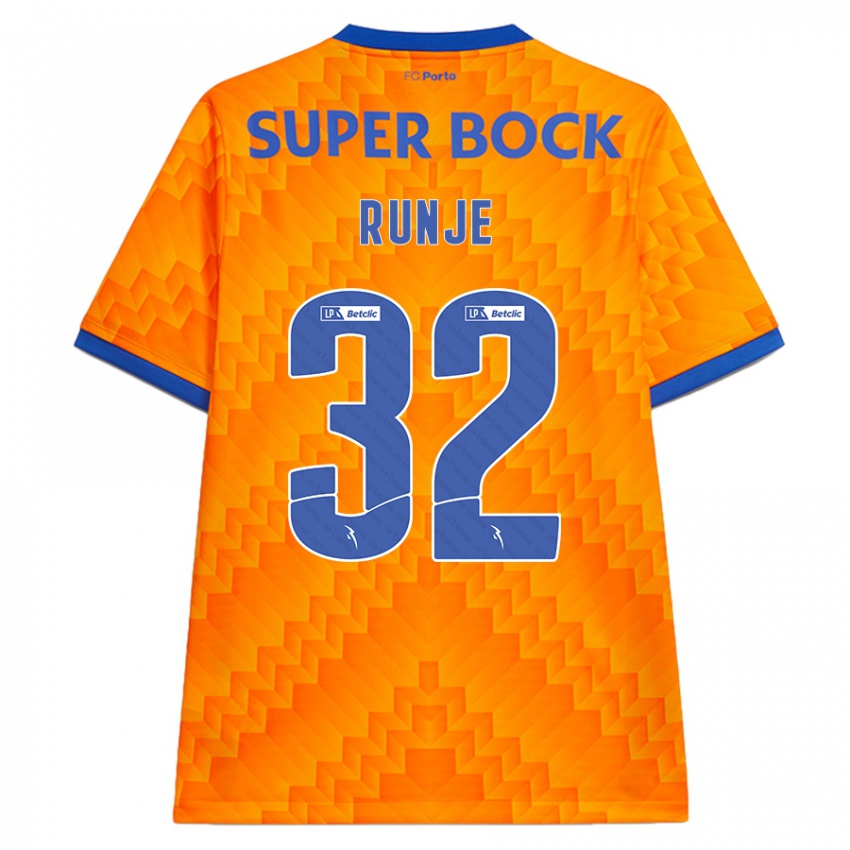 Homem Camisola Roko Runje #32 Laranja Alternativa 2024/25 Camisa Brasil