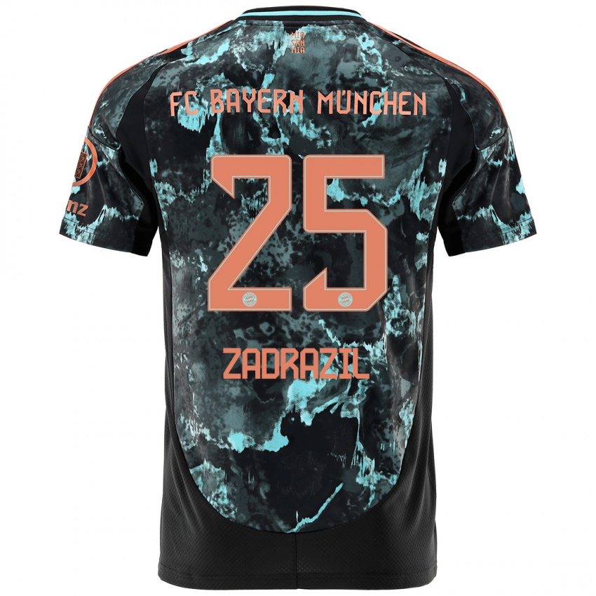 Homem Camisola Sarah Zadrazil #25 Preto Alternativa 2024/25 Camisa Brasil