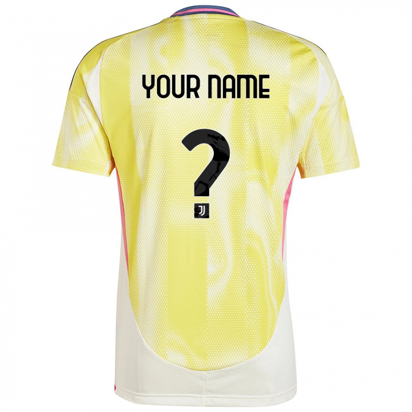 Homem Camisola Seu Nome #0 Solar Amarelo Alternativa 2024/25 Camisa Brasil