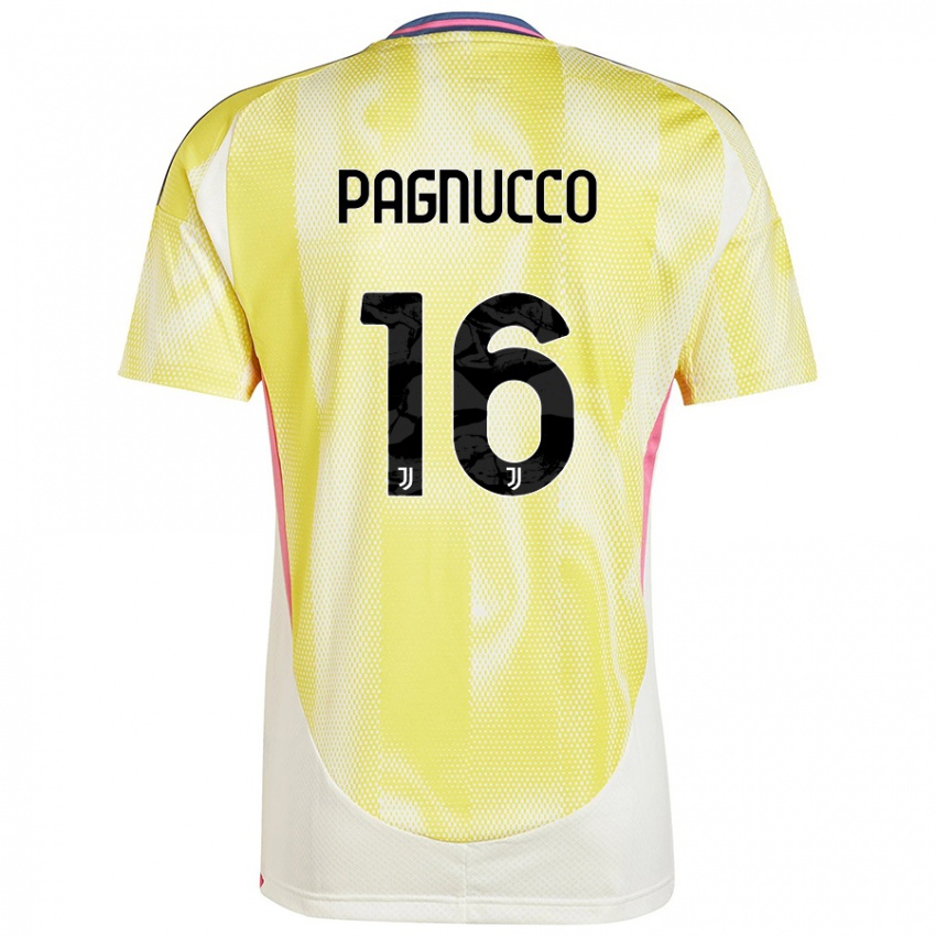 Homem Camisola Filippo Pagnucco #16 Solar Amarelo Alternativa 2024/25 Camisa Brasil