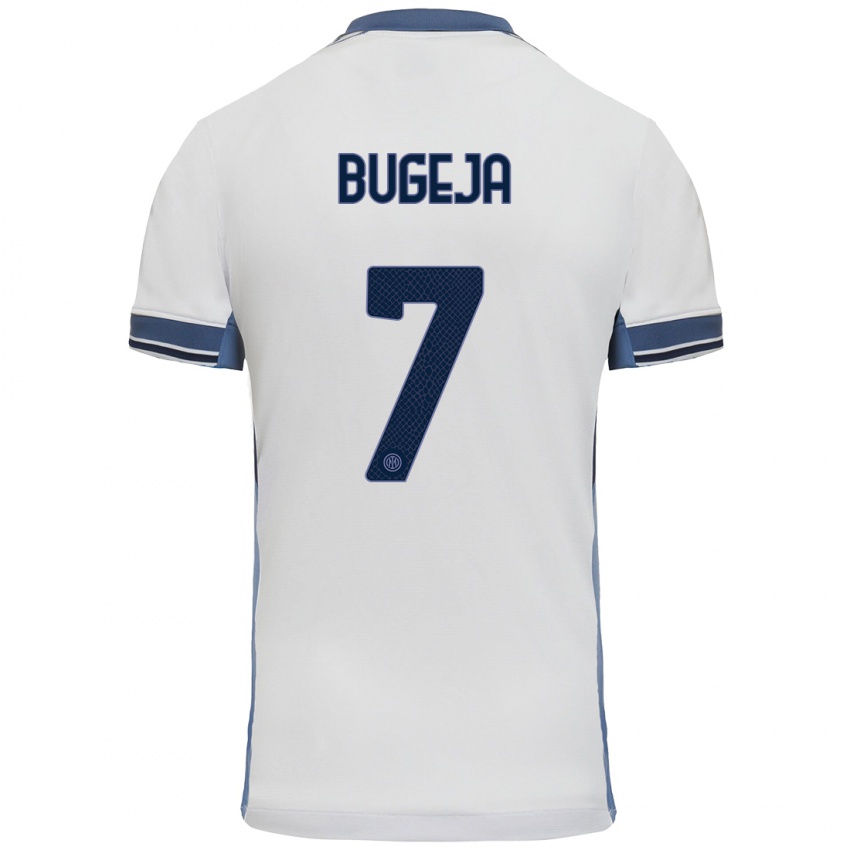 Homem Camisola Haley Bugeja #7 Cinzento Branco Alternativa 2024/25 Camisa Brasil