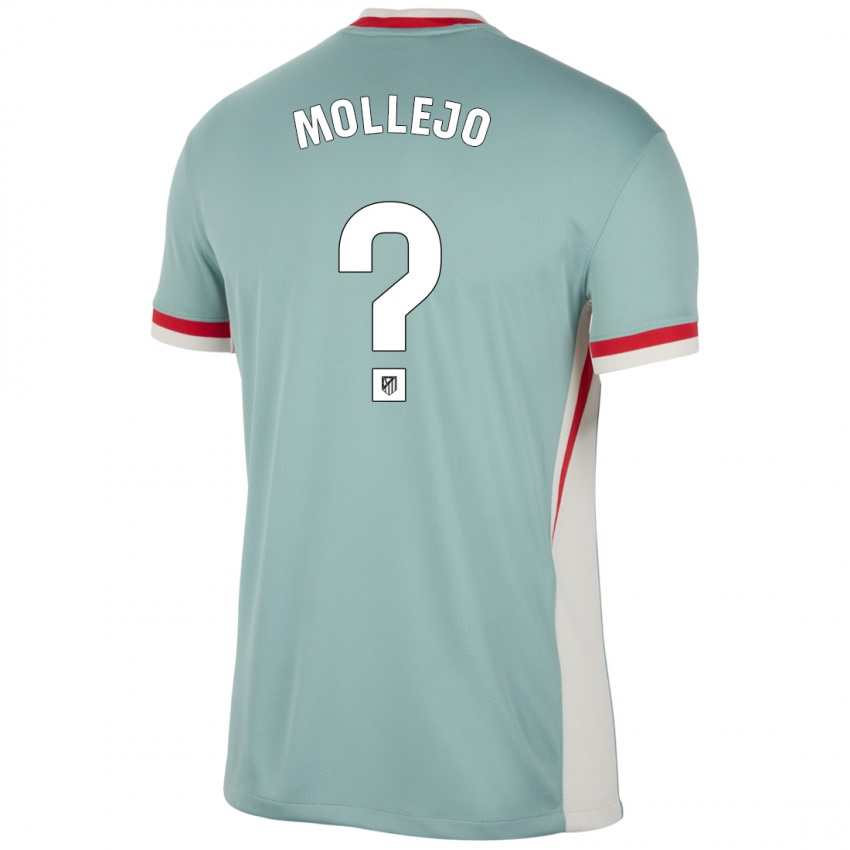 Homem Camisola Victor Mollejo #0 Blue Blue Light Bege Alternativa 2024/25 Camisa Brasil