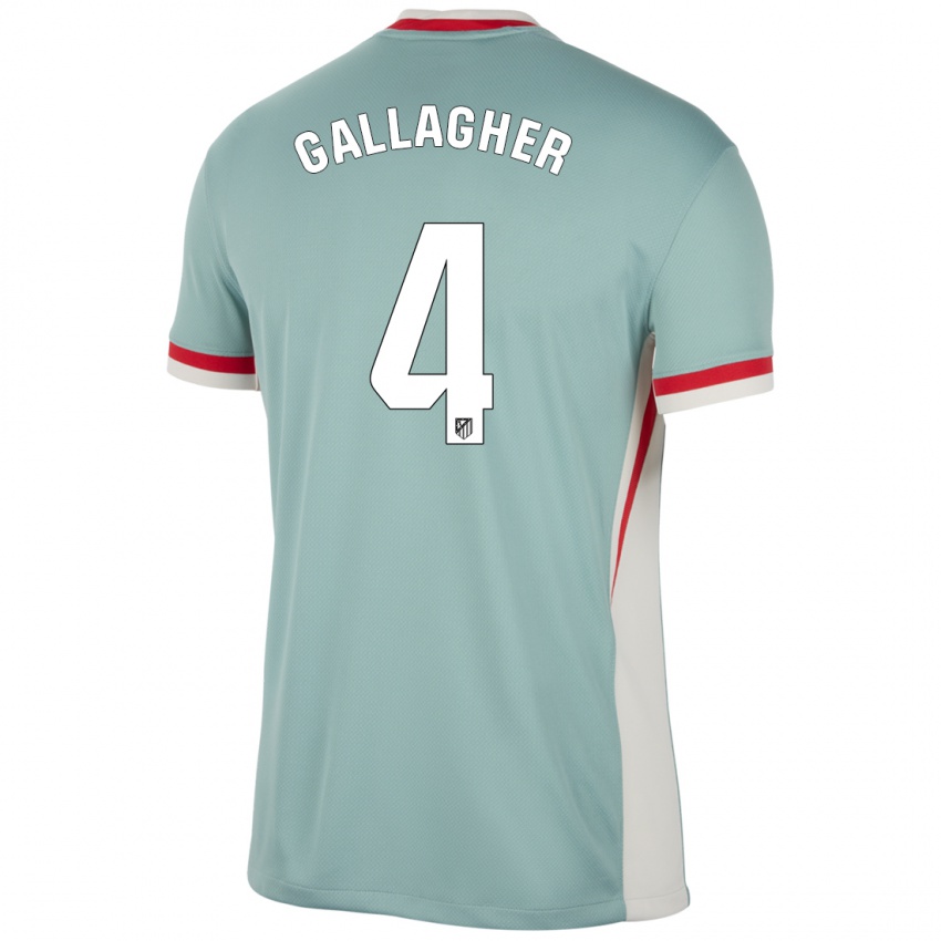 Homem Camisola Conor Gallagher #4 Blue Blue Light Bege Alternativa 2024/25 Camisa Brasil