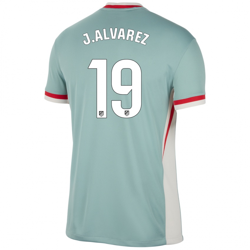 Homem Camisola Julian Alvarez #19 Blue Blue Light Bege Alternativa 2024/25 Camisa Brasil