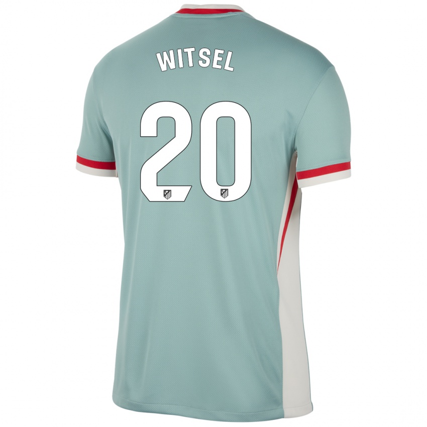 Homem Camisola Axel Witsel #20 Blue Blue Light Bege Alternativa 2024/25 Camisa Brasil