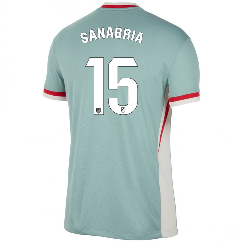 Homem Camisola Juan Sanabria #15 Blue Blue Light Bege Alternativa 2024/25 Camisa Brasil