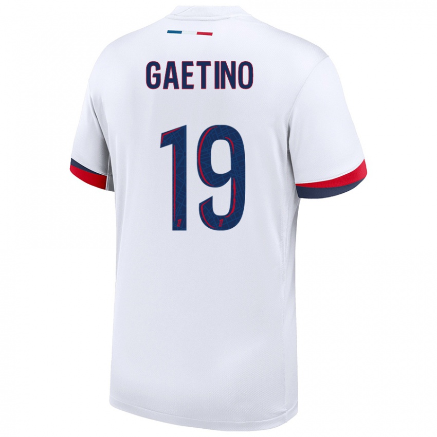 Homem Camisola Eva Gaetino #19 Azul Branco Vermelho Alternativa 2024/25 Camisa Brasil