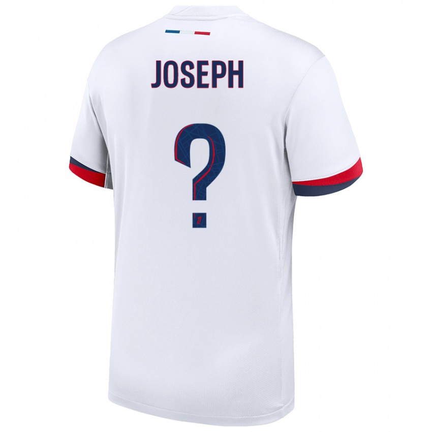 Homem Camisola Amelie Joseph #0 Azul Branco Vermelho Alternativa 2024/25 Camisa Brasil