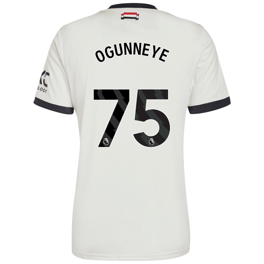 Homem Camisola Habeeb Ogunneye #75 Off White Terceiro 2024/25 Camisa Brasil