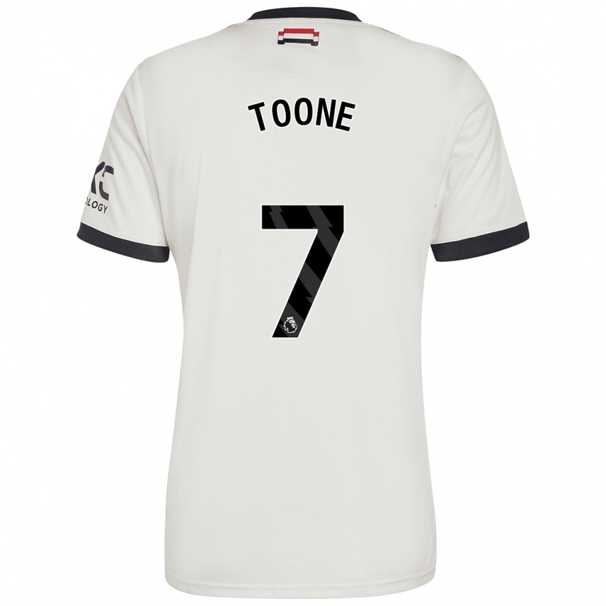 Homem Camisola Ella Toone #7 Off White Terceiro 2024/25 Camisa Brasil