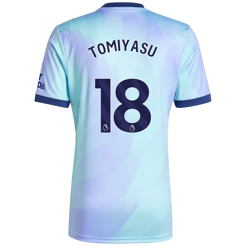 Homem Camisola Takehiro Tomiyasu #18 Água Terceiro 2024/25 Camisa Brasil