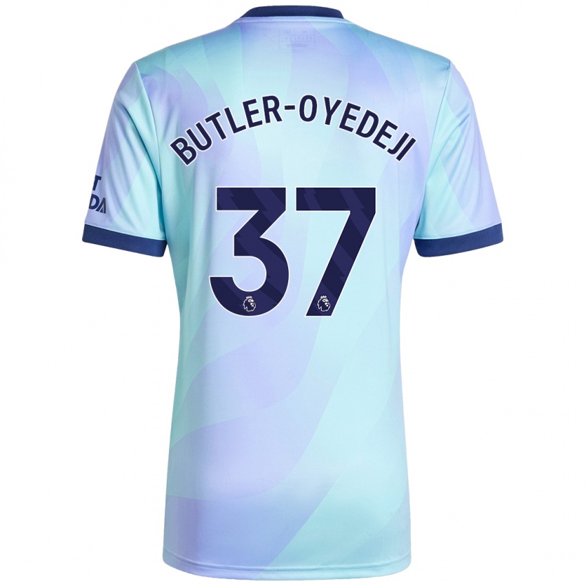 Homem Camisola Nathan Butler-Oyedeji #37 Água Terceiro 2024/25 Camisa Brasil