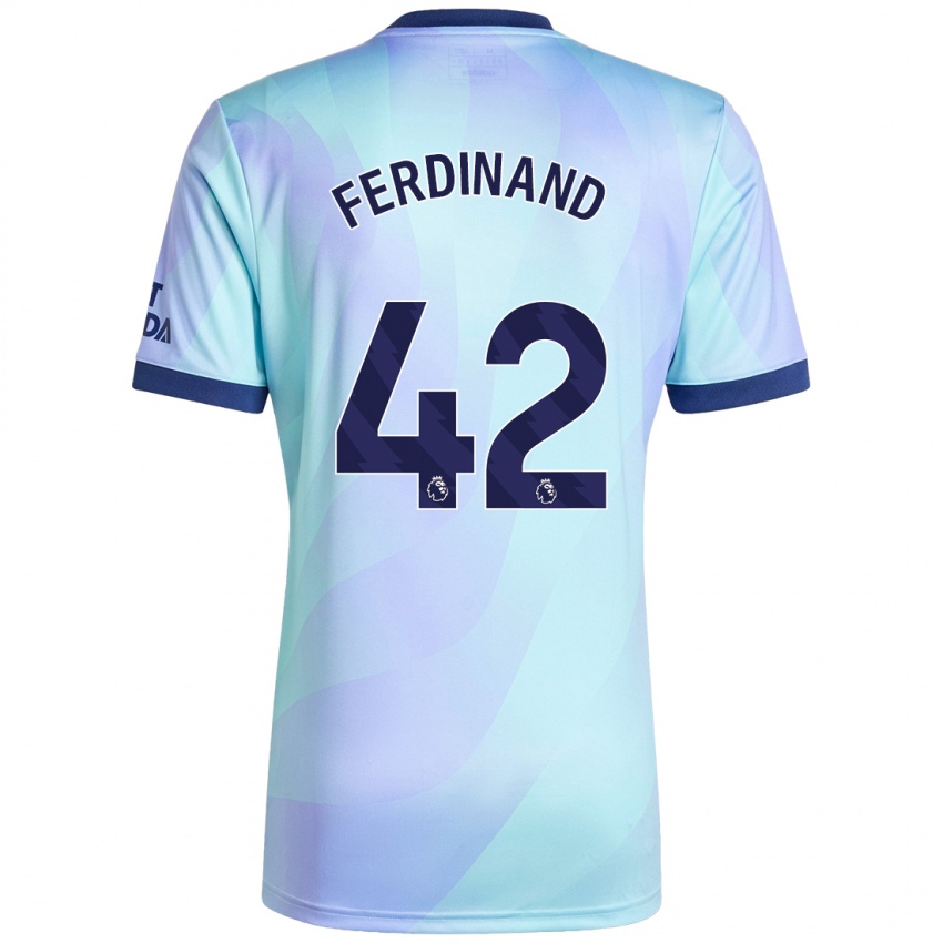 Homem Camisola Seb Ferdinand #42 Água Terceiro 2024/25 Camisa Brasil