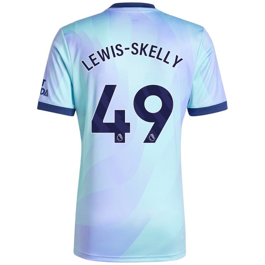 Homem Camisola Myles Lewis-Skelly #49 Água Terceiro 2024/25 Camisa Brasil