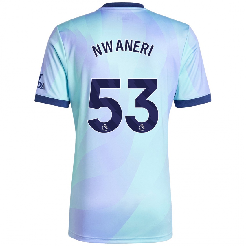 Homem Camisola Ethan Nwaneri #53 Água Terceiro 2024/25 Camisa Brasil