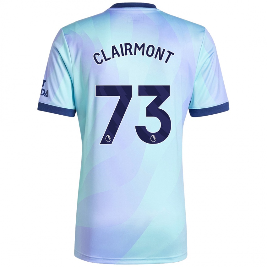 Homem Camisola Reece Clairmont #73 Água Terceiro 2024/25 Camisa Brasil