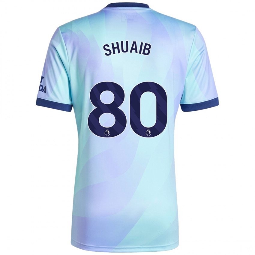 Homem Camisola Zac Shuaib #80 Água Terceiro 2024/25 Camisa Brasil