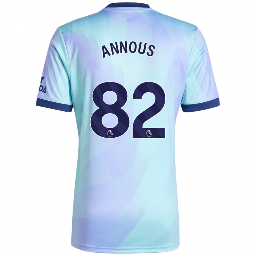 Homem Camisola Andre Annous #82 Água Terceiro 2024/25 Camisa Brasil