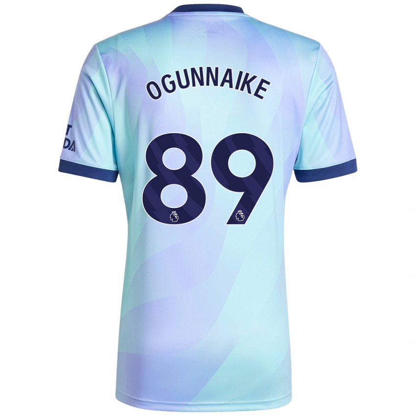 Homem Camisola Josh Ogunnaike #89 Água Terceiro 2024/25 Camisa Brasil