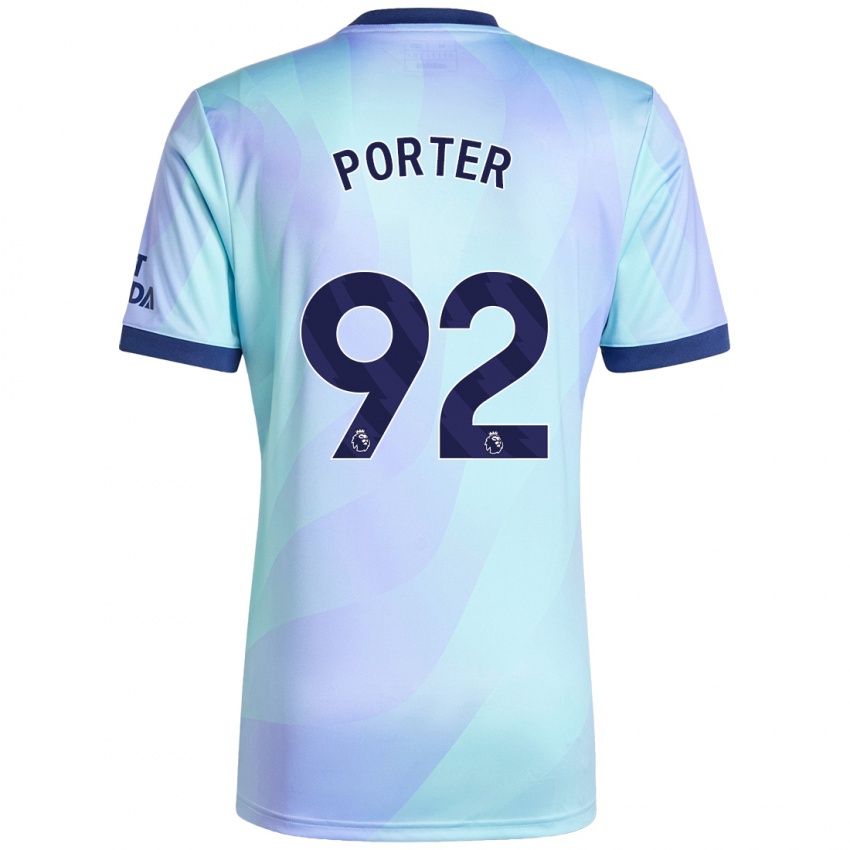 Homem Camisola Jack Porter #92 Água Terceiro 2024/25 Camisa Brasil