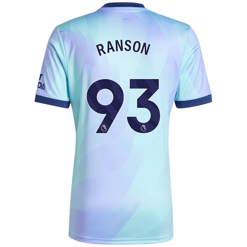 Homem Camisola Khari Ranson #93 Água Terceiro 2024/25 Camisa Brasil