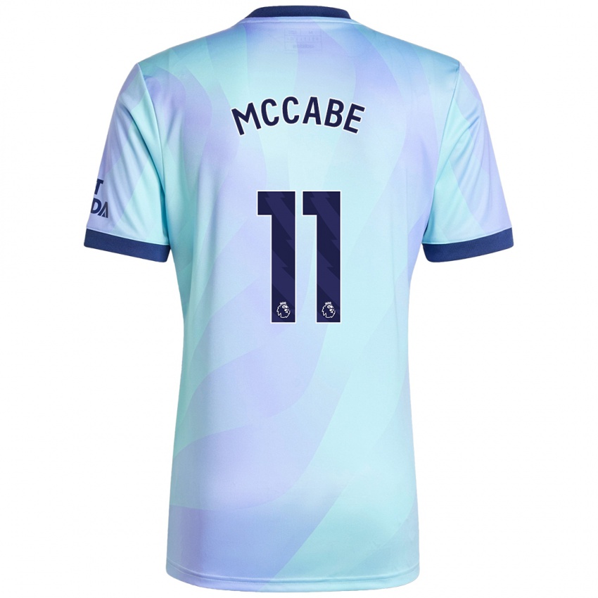 Homem Camisola Katie Mccabe #11 Água Terceiro 2024/25 Camisa Brasil