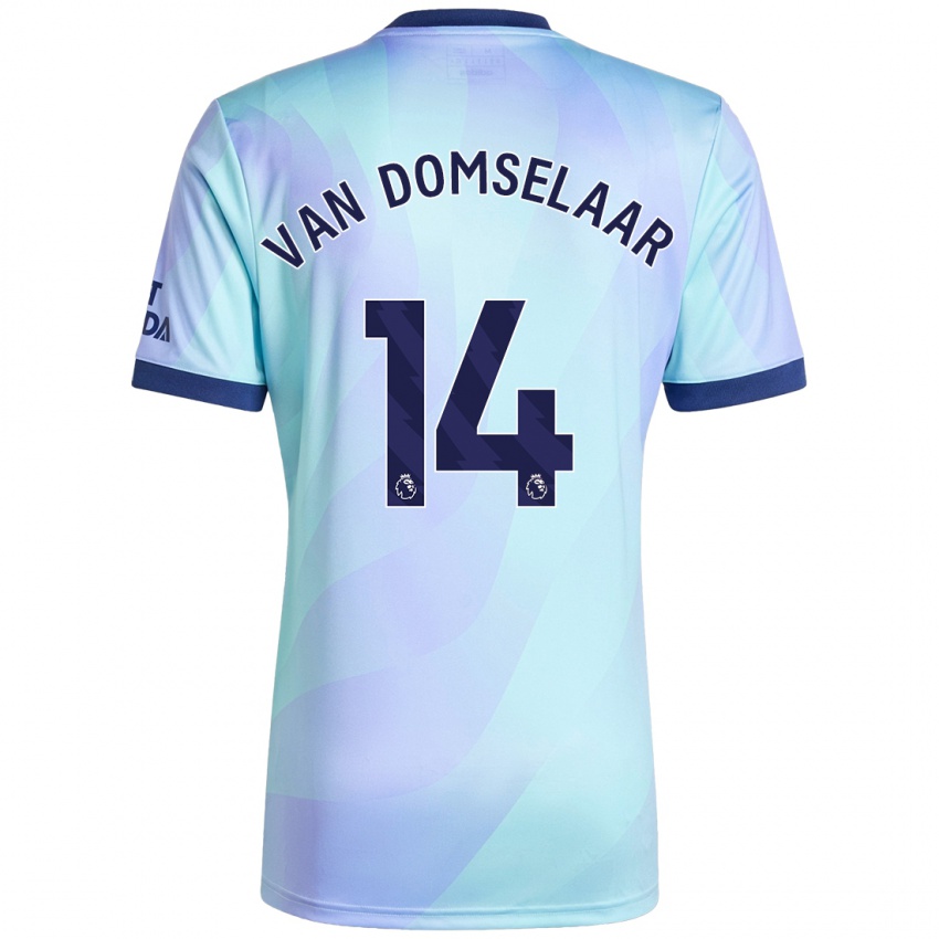 Homem Camisola Daphne Van Domselaar #14 Água Terceiro 2024/25 Camisa Brasil