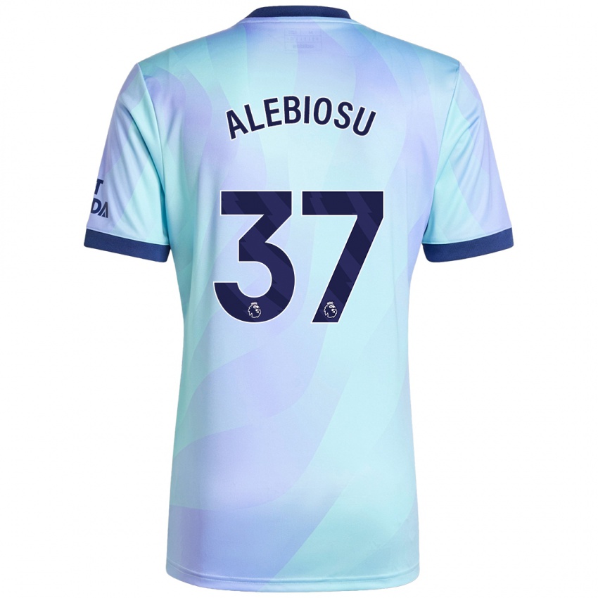 Homem Camisola Ryan Alebiosu #37 Água Terceiro 2024/25 Camisa Brasil