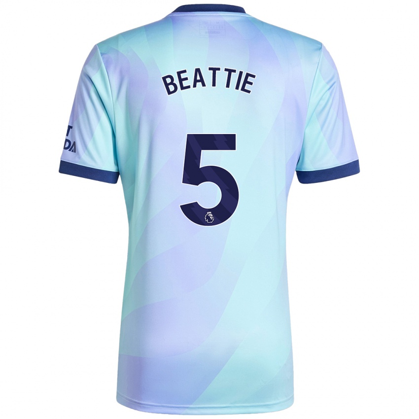 Homem Camisola Jen Beattie #5 Água Terceiro 2024/25 Camisa Brasil