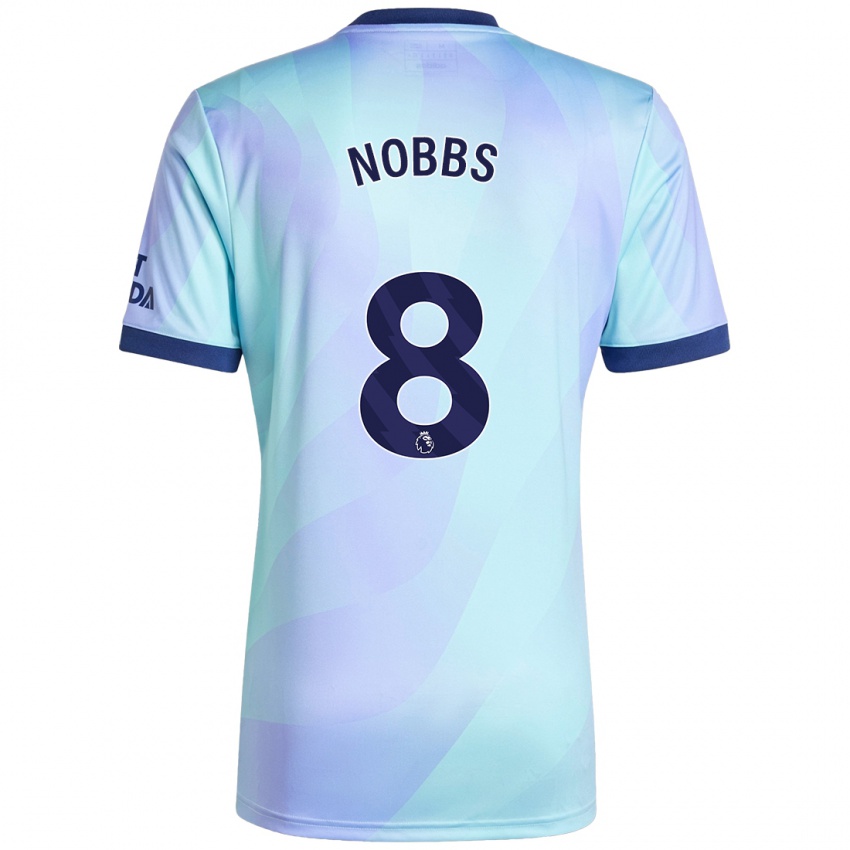 Homem Camisola Nobbs #8 Água Terceiro 2024/25 Camisa Brasil