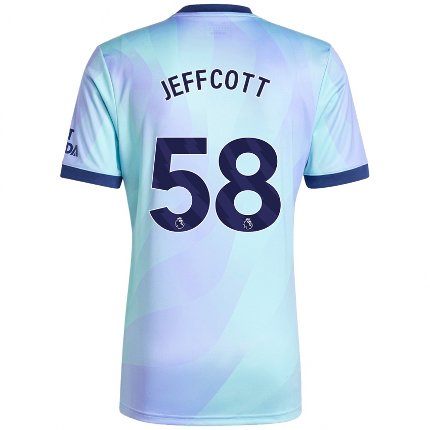 Homem Camisola Henry Jeffcott #58 Água Terceiro 2024/25 Camisa Brasil