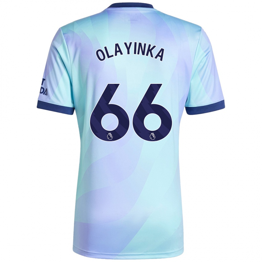 Homem Camisola James Olayinka #66 Água Terceiro 2024/25 Camisa Brasil