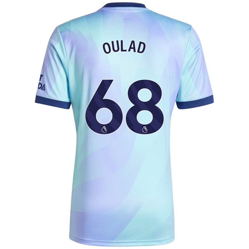 Homem Camisola Salah-Eddine Oulad M'hand #68 Água Terceiro 2024/25 Camisa Brasil