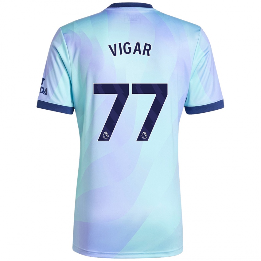 Homem Camisola Billy Vigar #77 Água Terceiro 2024/25 Camisa Brasil