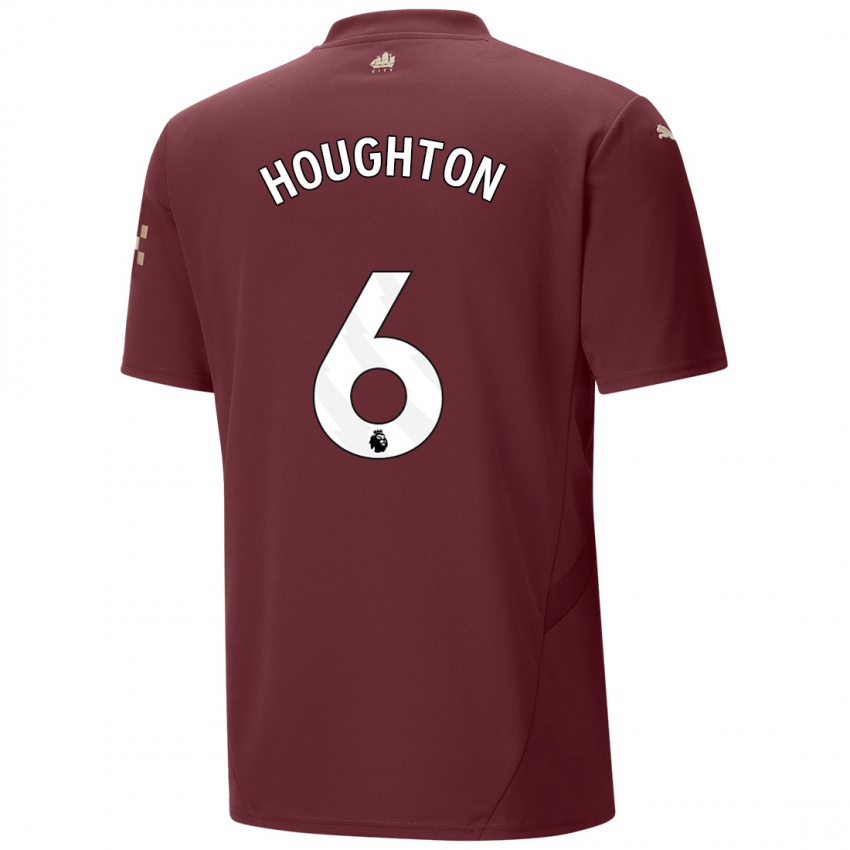 Homem Camisola Steph Houghton #6 Marrom Terceiro 2024/25 Camisa Brasil