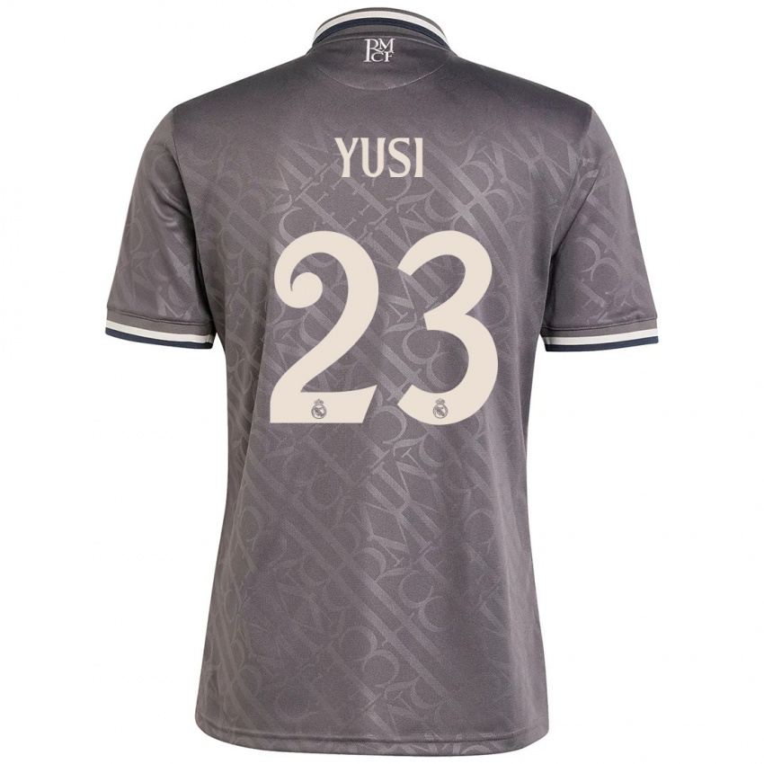 Homem Camisola Yusi #23 Carvão Terceiro 2024/25 Camisa Brasil