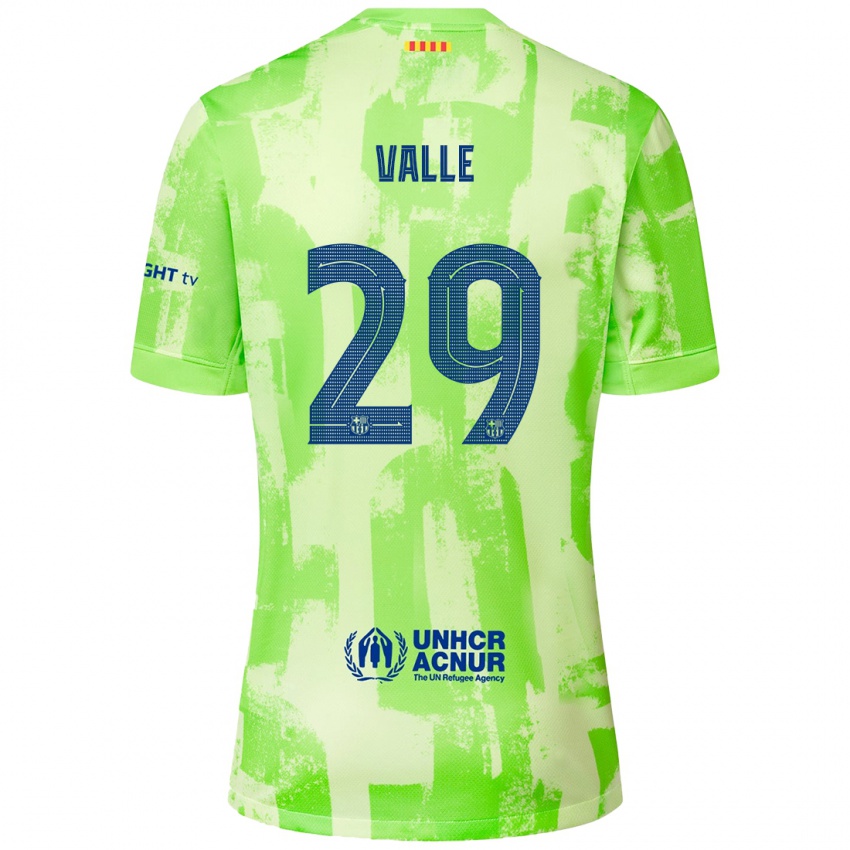 Homem Camisola Álex Valle #29 Lima Terceiro 2024/25 Camisa Brasil