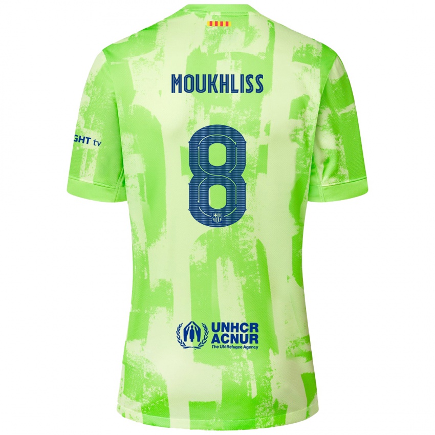 Homem Camisola Moha Moukhliss #8 Lima Terceiro 2024/25 Camisa Brasil