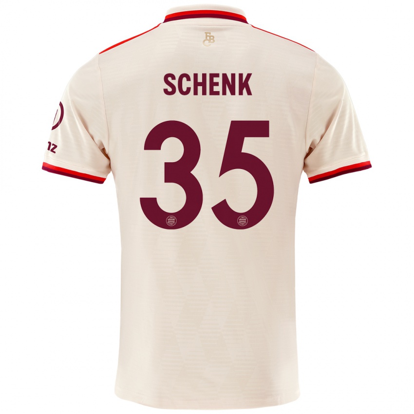 Homem Camisola Johannes Schenk #35 Linho Terceiro 2024/25 Camisa Brasil