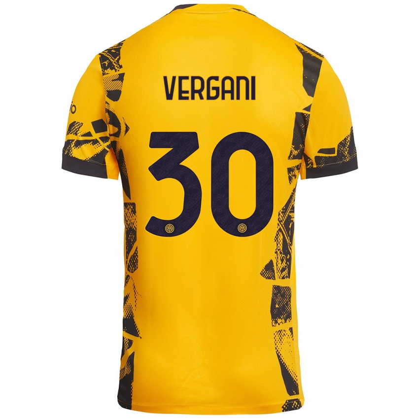 Homem Camisola Bianca Vergani #30 Ouro Preto Terceiro 2024/25 Camisa Brasil