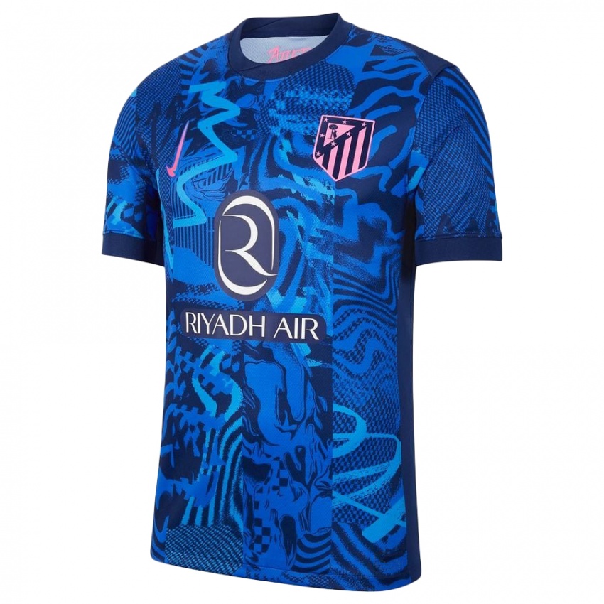 Homem Camisola Julian Alvarez #19 Azul Real Terceiro 2024/25 Camisa Brasil