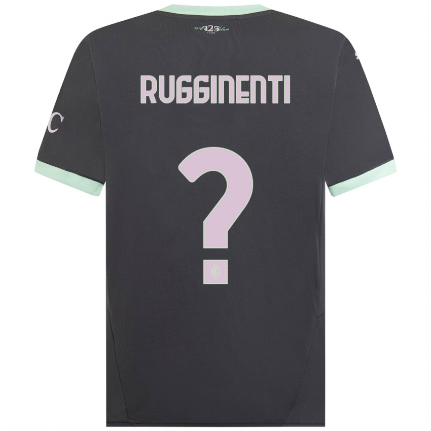 Homem Camisola Omar Rugginenti #0 Cinzento Terceiro 2024/25 Camisa Brasil