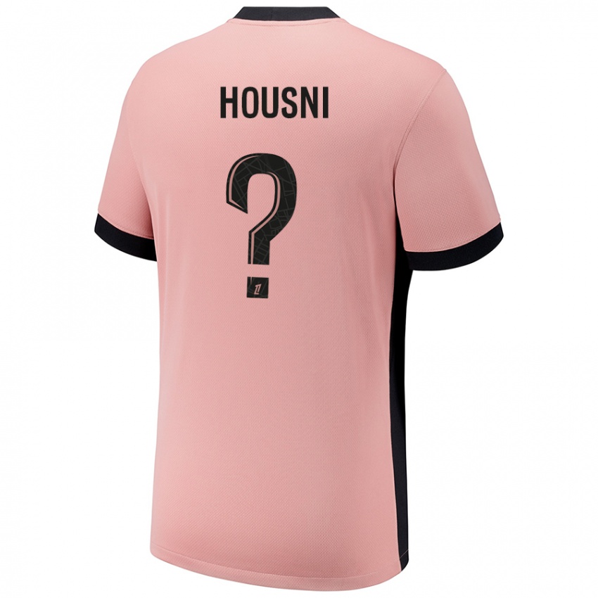 Homem Camisola Ilyes Housni #0 Rosa Ferrugem Terceiro 2024/25 Camisa Brasil