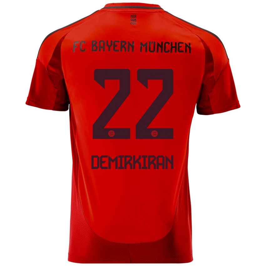 Mulher Camisola Ediz Demirkiran #22 Vermelho Principal 2024/25 Camisa Brasil