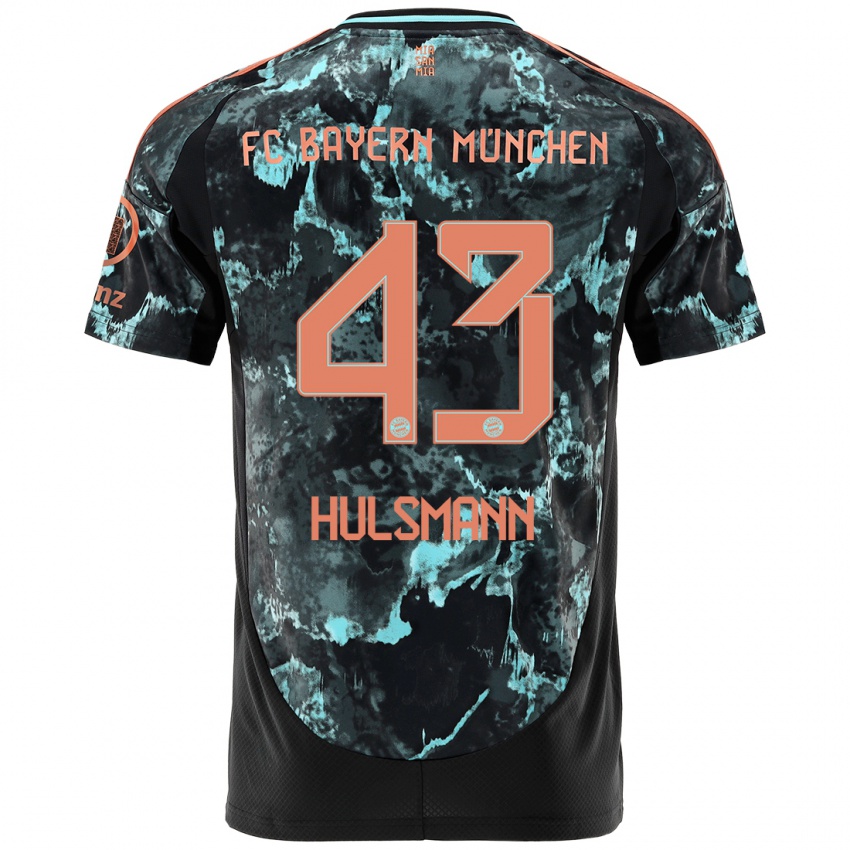 Mulher Camisola Tom Hulsmann #43 Preto Alternativa 2024/25 Camisa Brasil