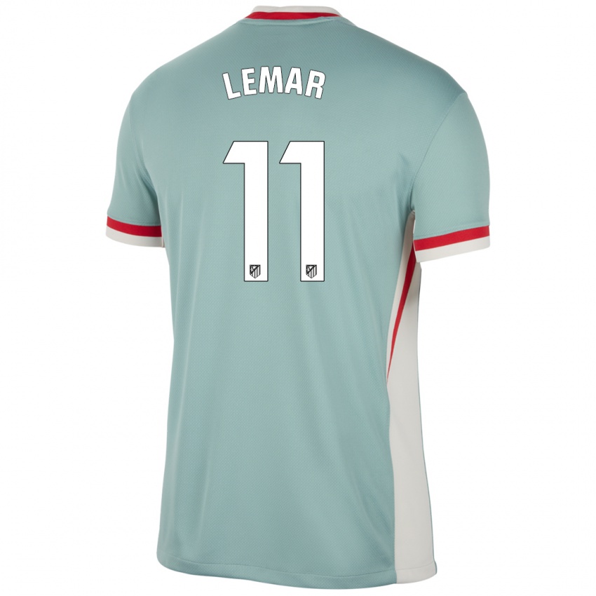 Mulher Camisola Thomas Lemar #11 Blue Blue Light Bege Alternativa 2024/25 Camisa Brasil